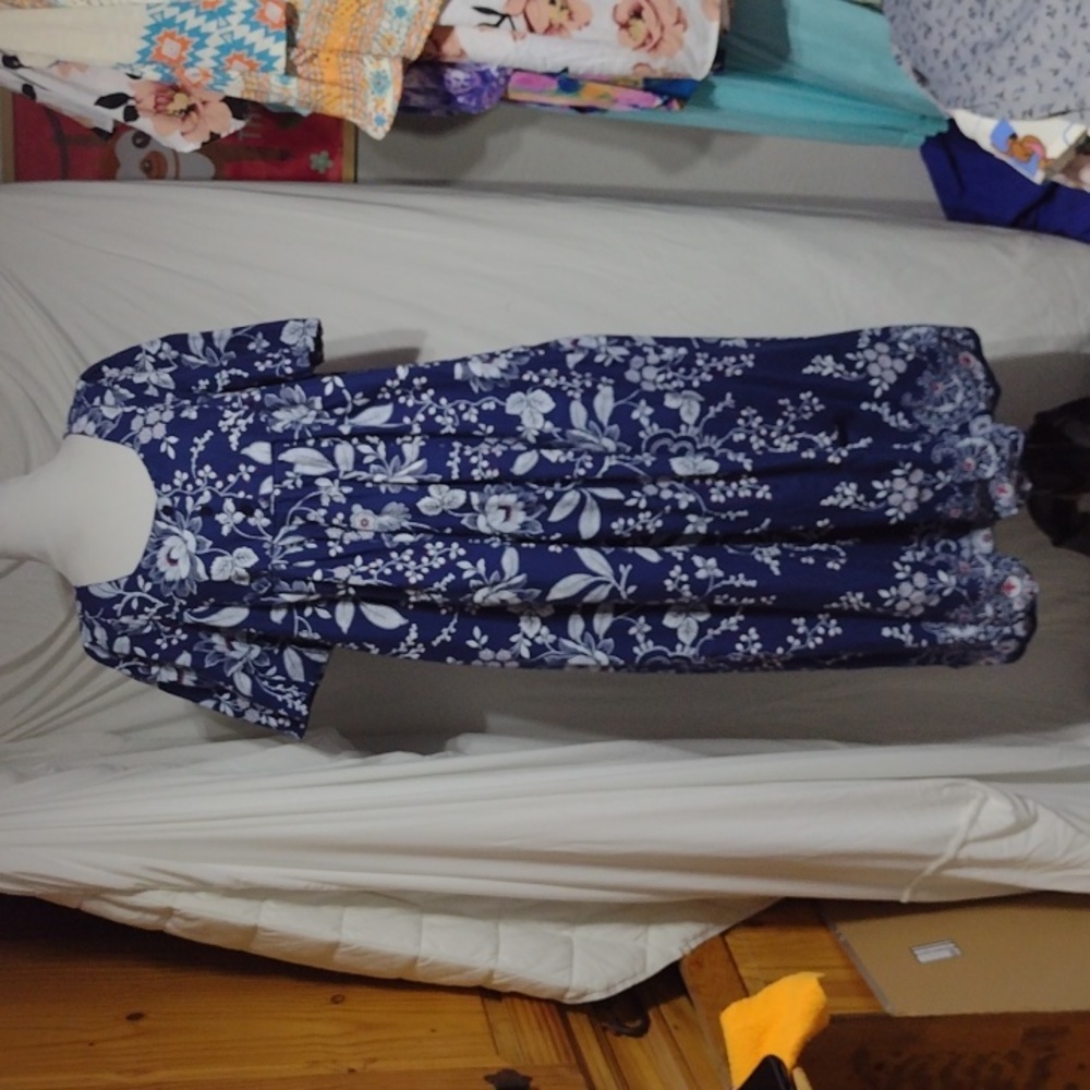 Beautiful Only Necessities dress, muumuu, lounger, sz 14/16